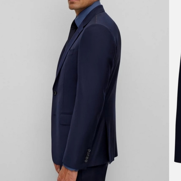๐ HOST PICK ๐ Hugo Boss Men's Single-breasted Wool Blazer - Picture 3 of 16